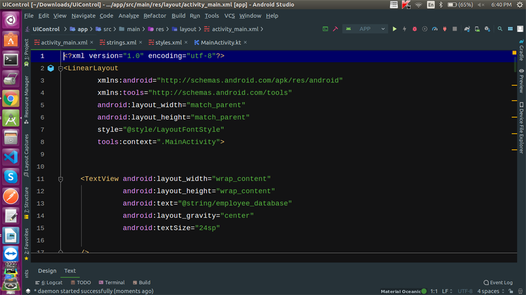 How We Can Pass UI Controls From One Activity To Another Using Kotlin